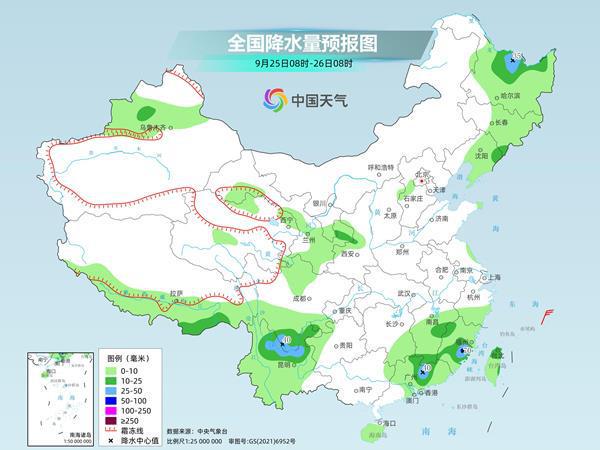 江南华南等地仍有持续性强降雨m6米乐app早晚凉意渐浓(图4)